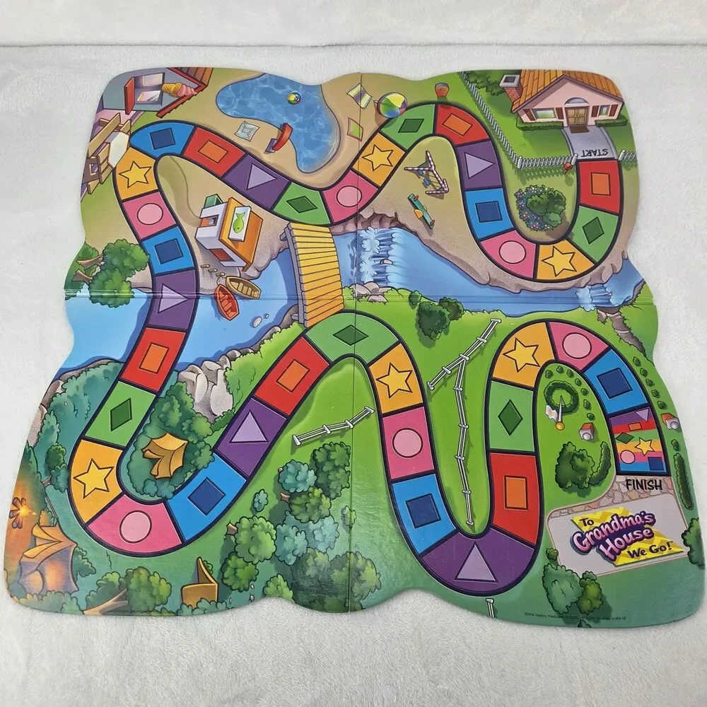 Vintage 2004 To Grandma's House We Go Board Game MB Hasbro 99% Complete